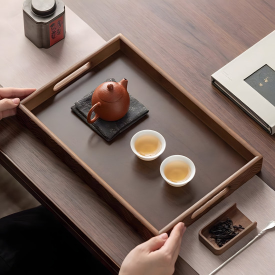 Wooden Tray Set 3 Pcs